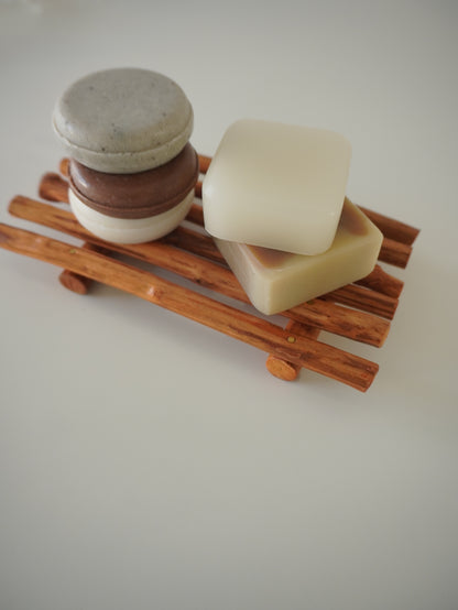 Cinnamon Wood Soap Dish