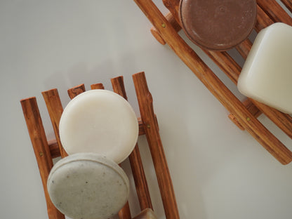 Cinnamon Wood Soap Dish