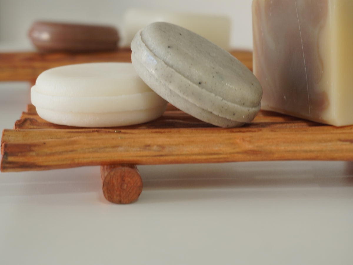Cinnamon Wood Soap Dish
