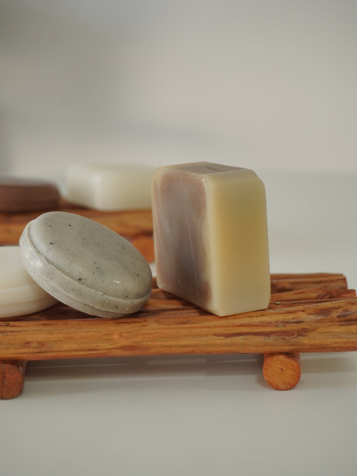 Cinnamon Wood Soap Dish