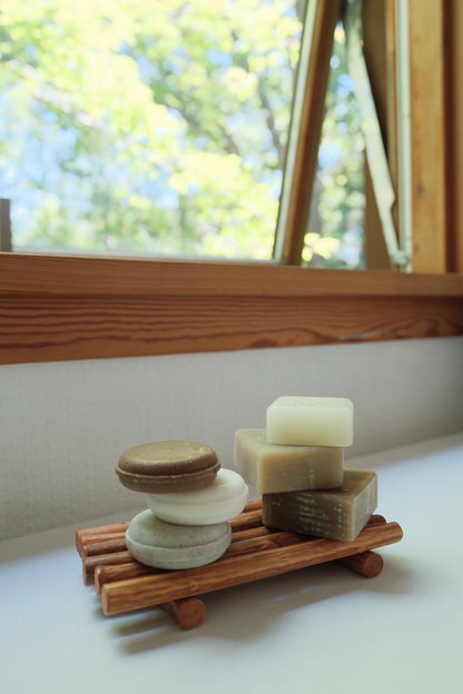 Cinnamon Wood Soap Dish