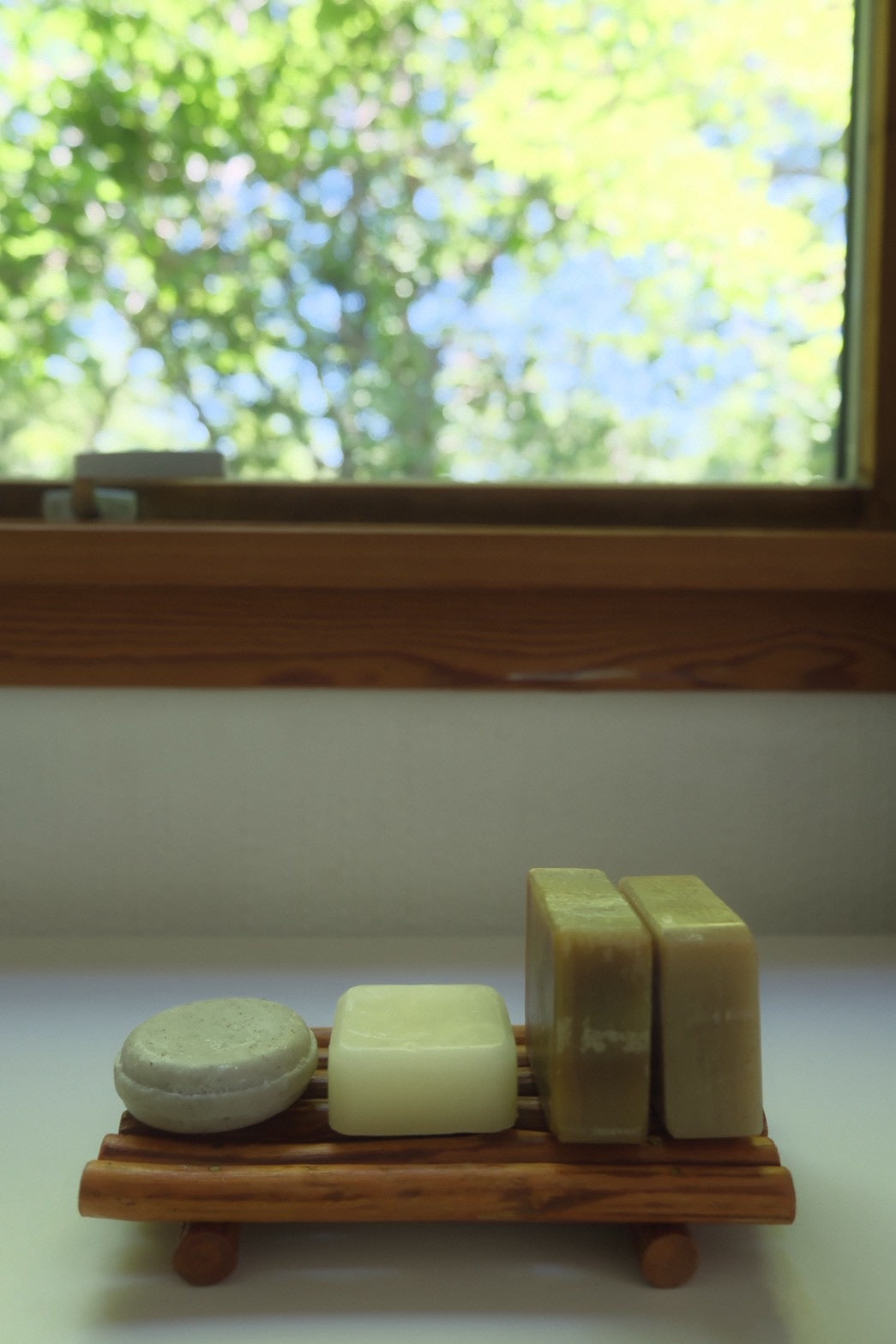 Cinnamon Wood Soap Dish